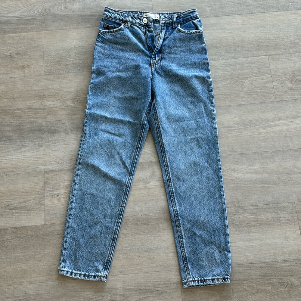 Zara mom jeans